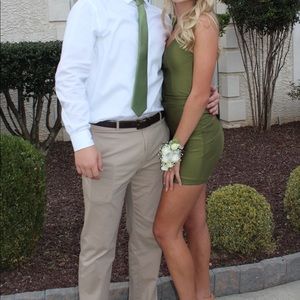 Hunter green Jessica Angel dress